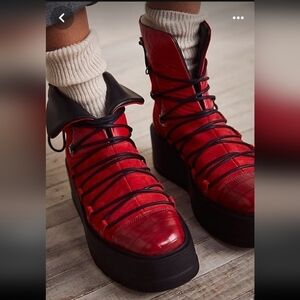 Free People Simone Wedge Boot